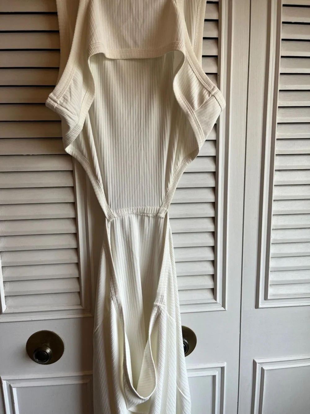 Shein Ribbed Backless Tank Dress - Picture 4 of 7